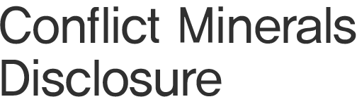 Image 6 for Conflict Minerals Reporting Template