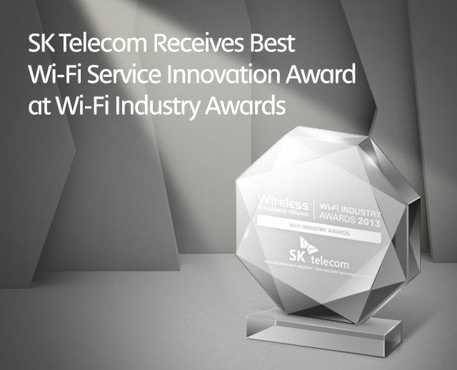 SK Telecom Receives Best Wi-Fi Service Innovation Award at Wi-Fi Industry Awards 