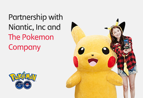 Joint marketing agreement with Niantic, Inc. and The Pokémon Company.