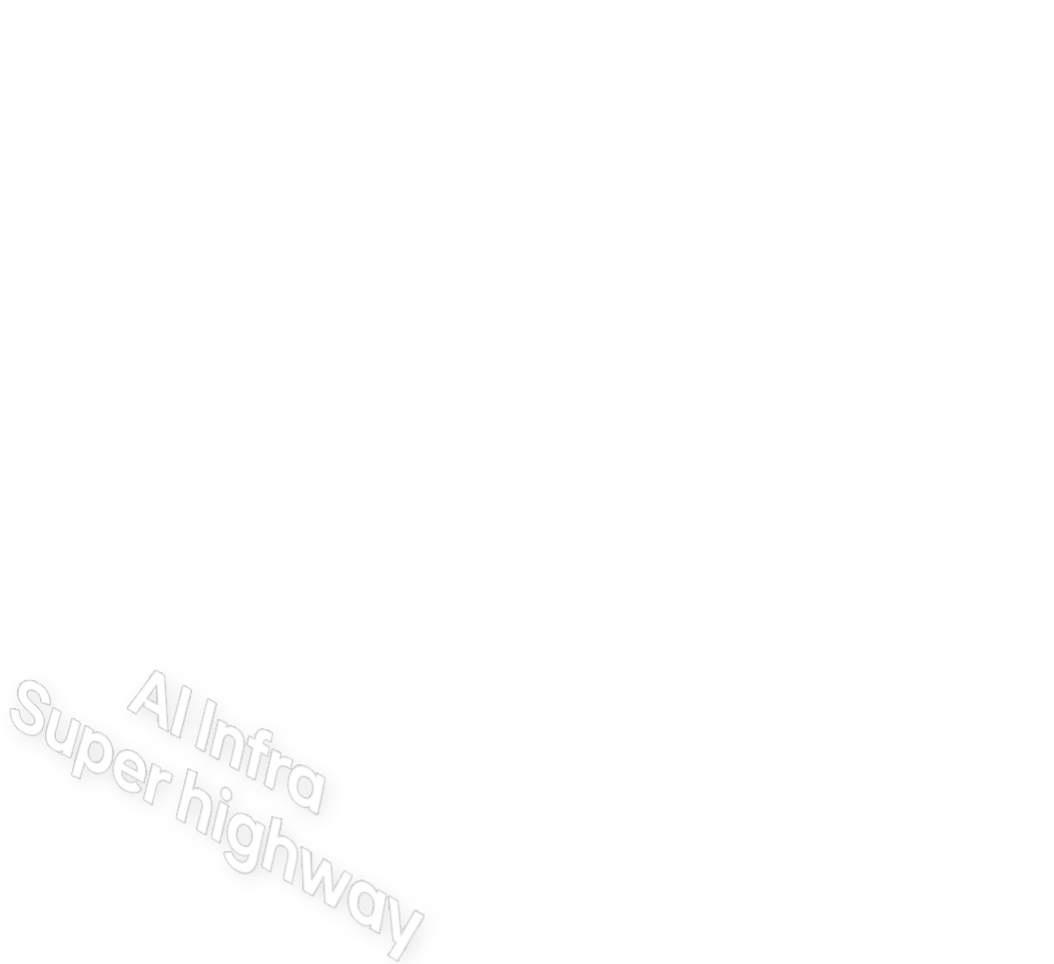 pyramid 1 floor(AI DC) - AI Ingra Super highway, hyperscale Modular, Dedicated GPUaas