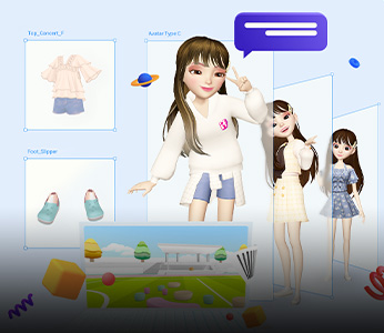메타버스 < 사업소개 < 회사소개 < HOME