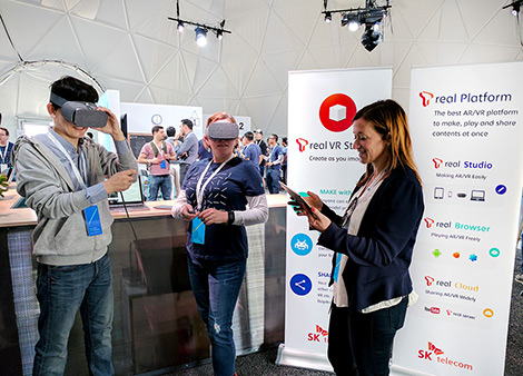 Daydream is a virtual reality (VR) platform developed by Google for use with its Google Daydream View virtual reality headset. Google Daydream is built into the Android operating system starting with the release of Android 7.1 Nougat. The platform includes both software and hardware specifications, designating compatible phones "Daydream-ready.” It was announced at the Google I/O developer conference in May 2016, with the first VR headset released on November 10, 2016.
