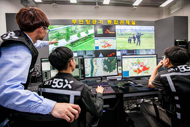 SK Telecom Successfully Demonstrates  Complete End-to-End Anti-Drone System