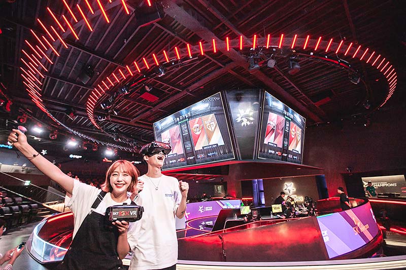 SK Telecom Launches 5G AR and VR Services for eSports