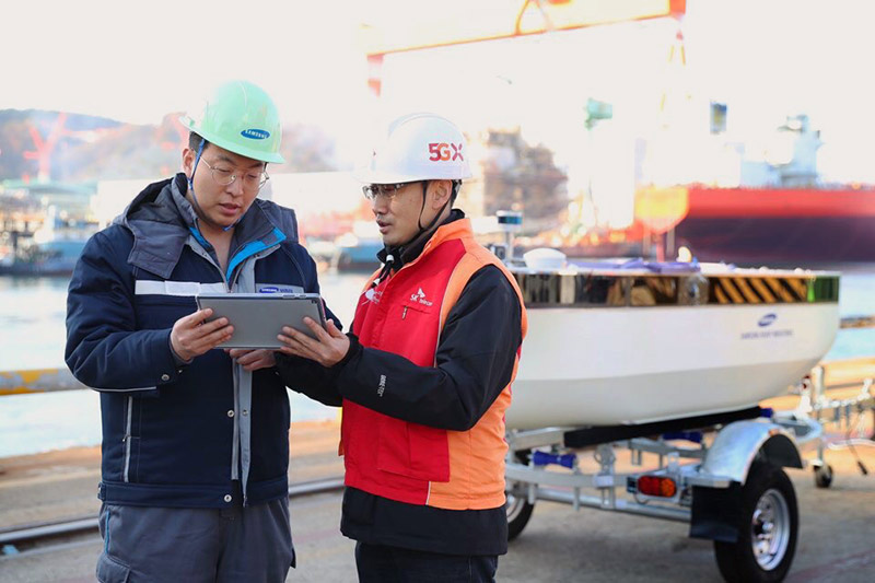 SK Telecom and Samsung Heavy Industries Successfully Verified 5G-Powered Autonomous and Remote Control Navigation Test Platform Using a Test Ship 