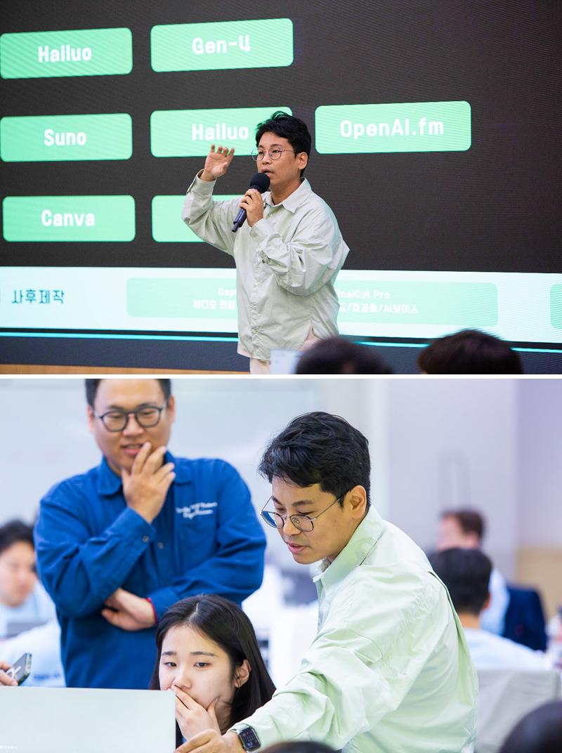 멘토들의 열정적인 지원 모습