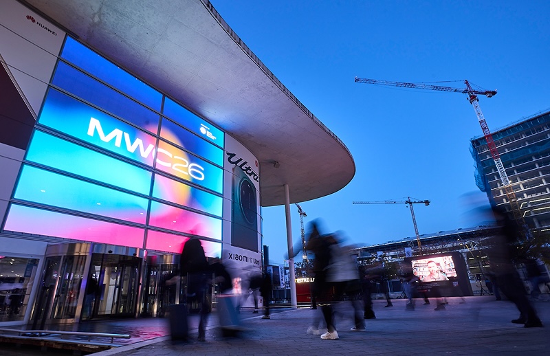 스페인 바르셀로나에서 진행된 MWC26 전시장 전경